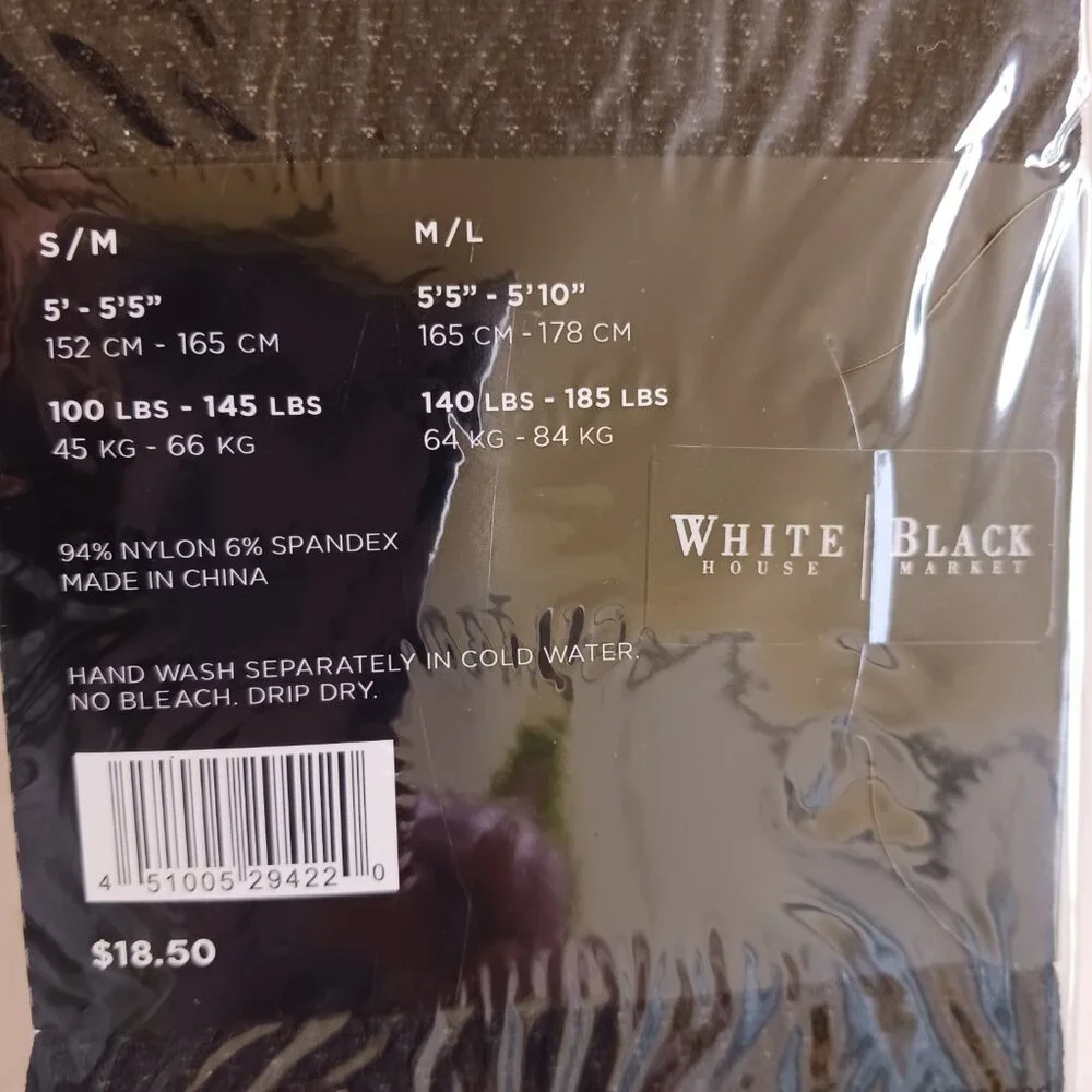 White House Black Market listing both